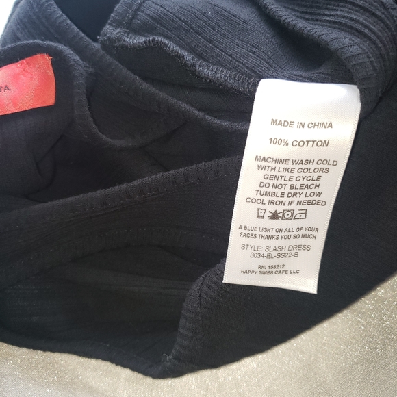 ECKHAUS LATTA Slash Asymmetric Cotton Tank Dress Sz M - Picture 10 of 14